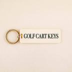 Golf Cart Keys Keychain