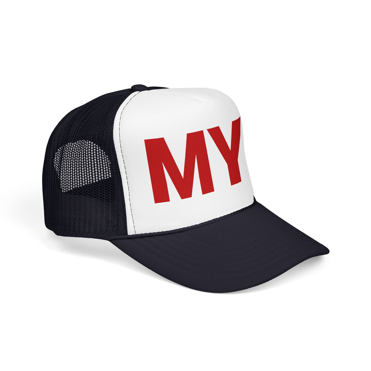 MYC Foam Trucker Hat — Bold Logo Mesh Cap