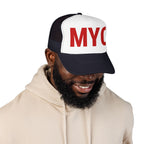 MYC Foam Trucker Hat — Bold Logo Mesh Cap