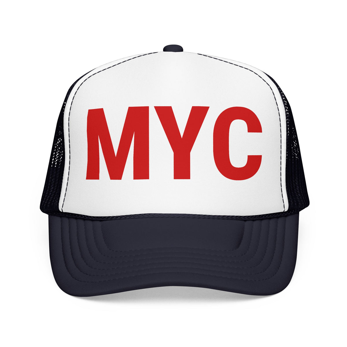 MYC Foam Trucker Hat — Bold Logo Mesh Cap