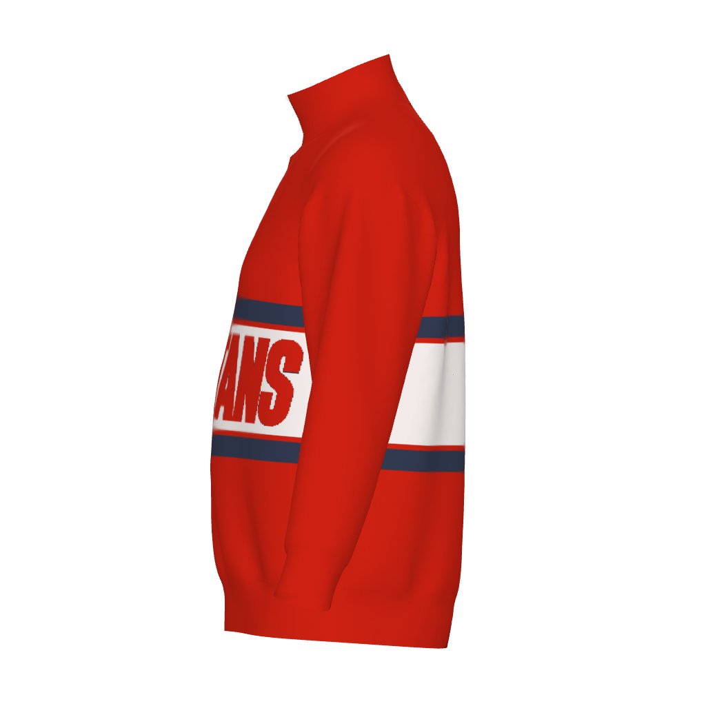 Spartans Quarter-Zip Sweater