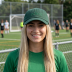 Edina Green Low Profile Baseball Cap