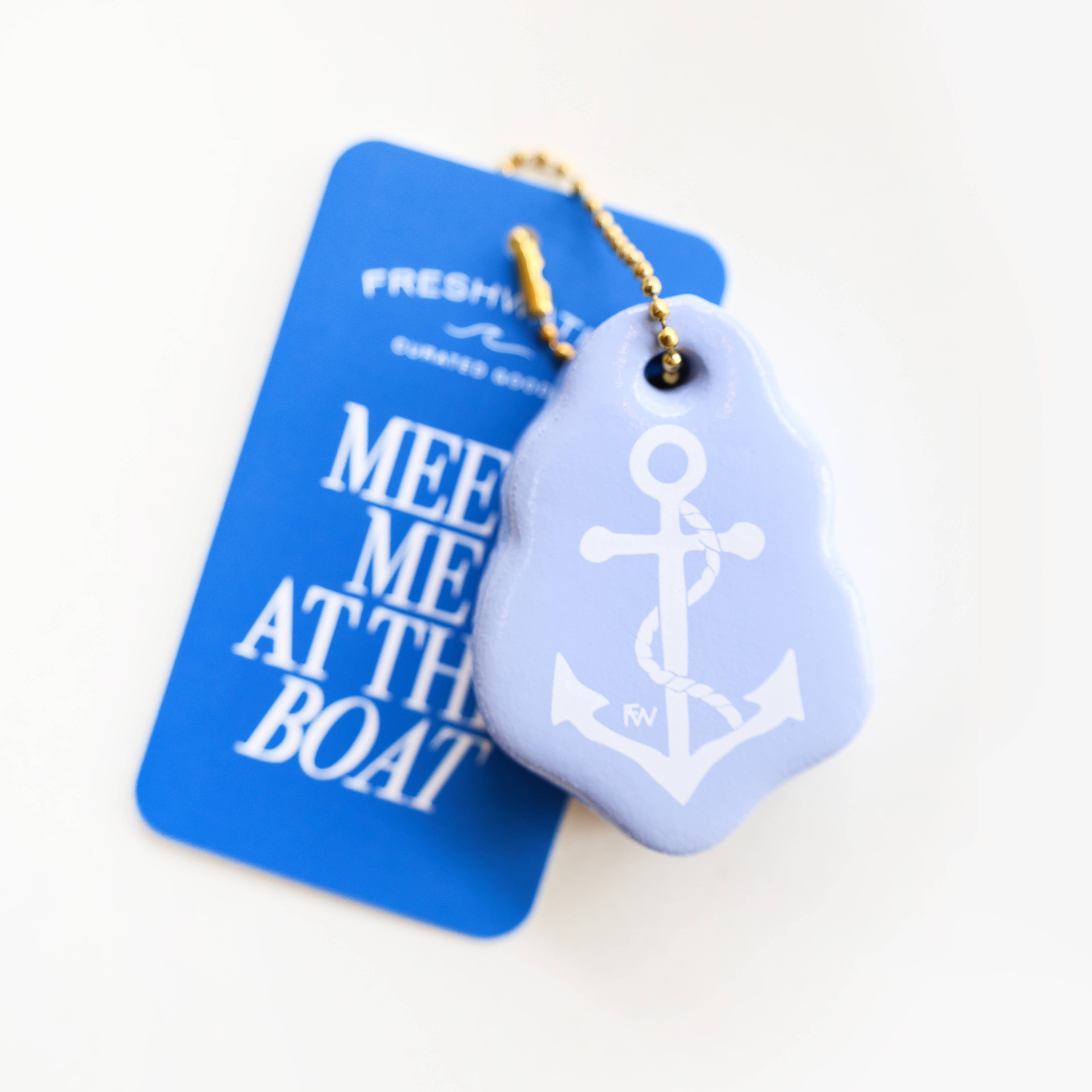 Anchor Floating Keychain