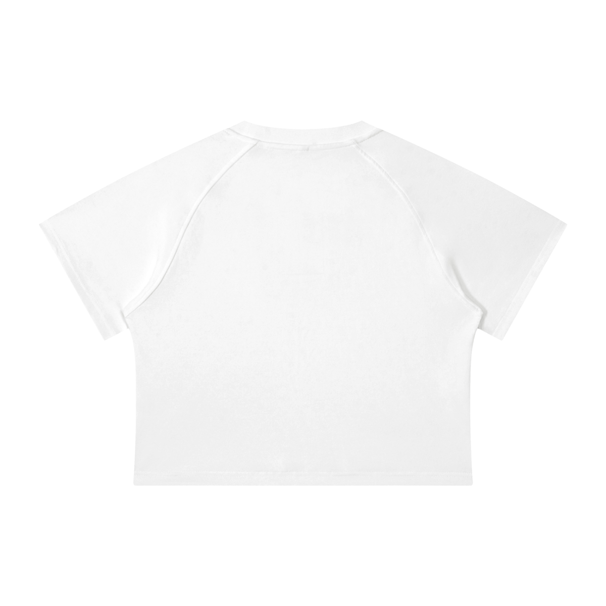Girls Club Raglan Crop T-Shirt