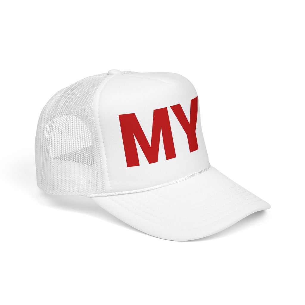 MYC Foam Trucker Hat — Bold Logo Mesh Cap
