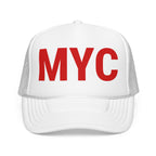 MYC Foam Trucker Hat — Bold Logo Mesh Cap