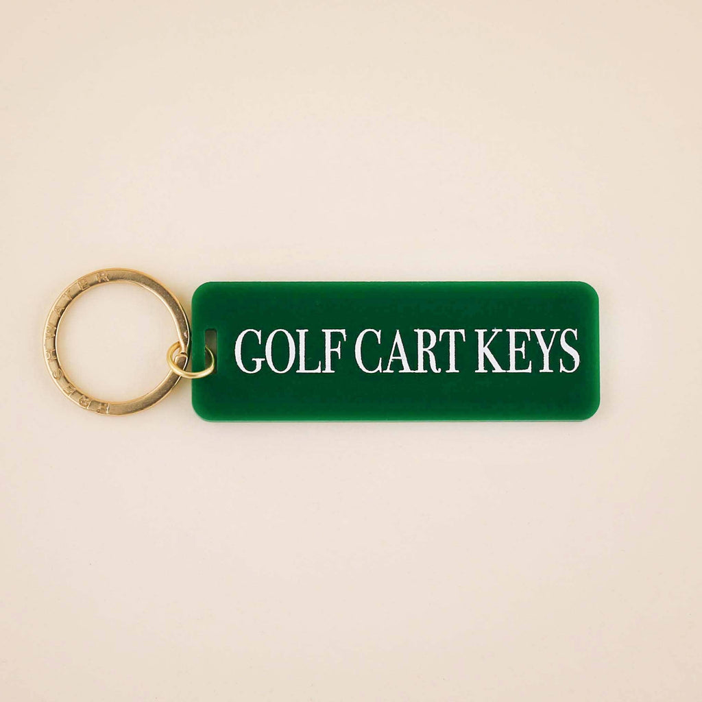 Golf Cart Keys Keychain