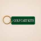 Golf Cart Keys Keychain