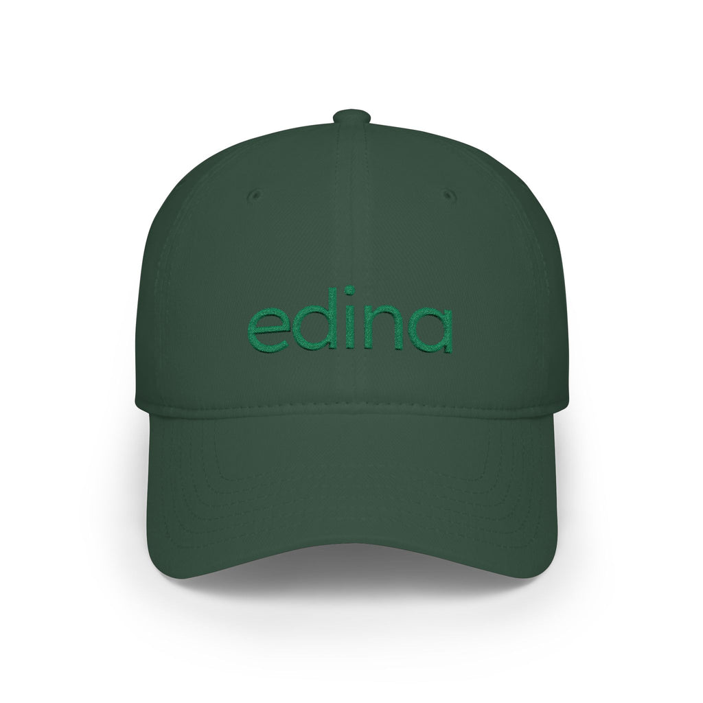Edina Green Low Profile Baseball Cap