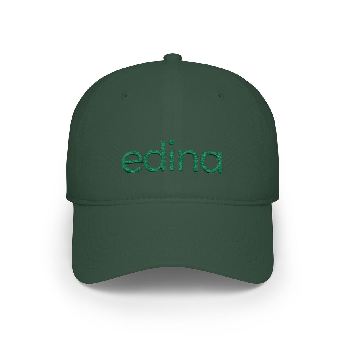 Edina Green Low Profile Baseball Cap