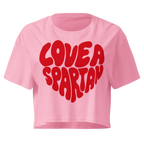 Love A Spartan Crop Top