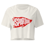 Spartans Pennant Crop Top