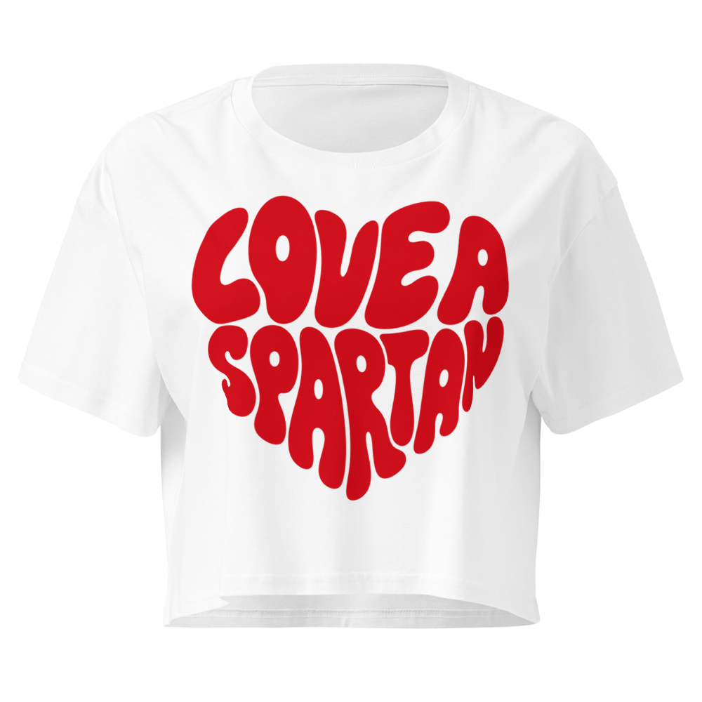 Love A Spartan Crop Top