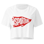 Spartans Pennant Crop Top