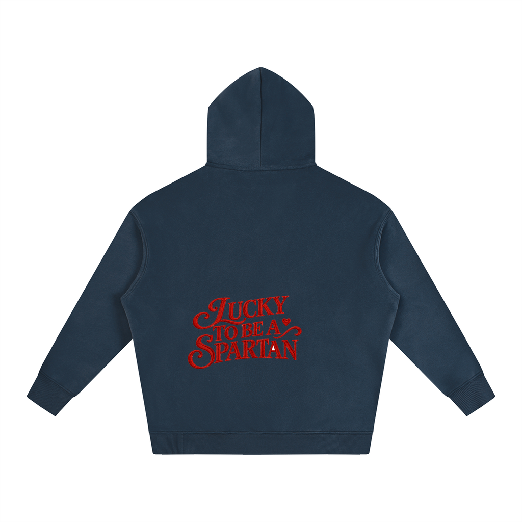 Lucky To Be A Spartan Oversized Hoodie