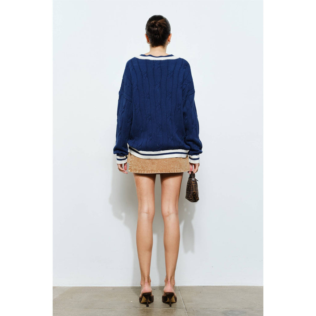 Sutton Varsity Sweater