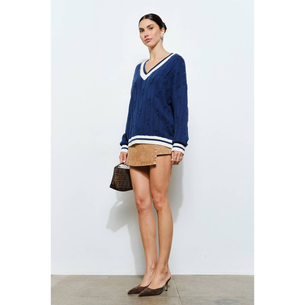 Sutton Varsity Sweater