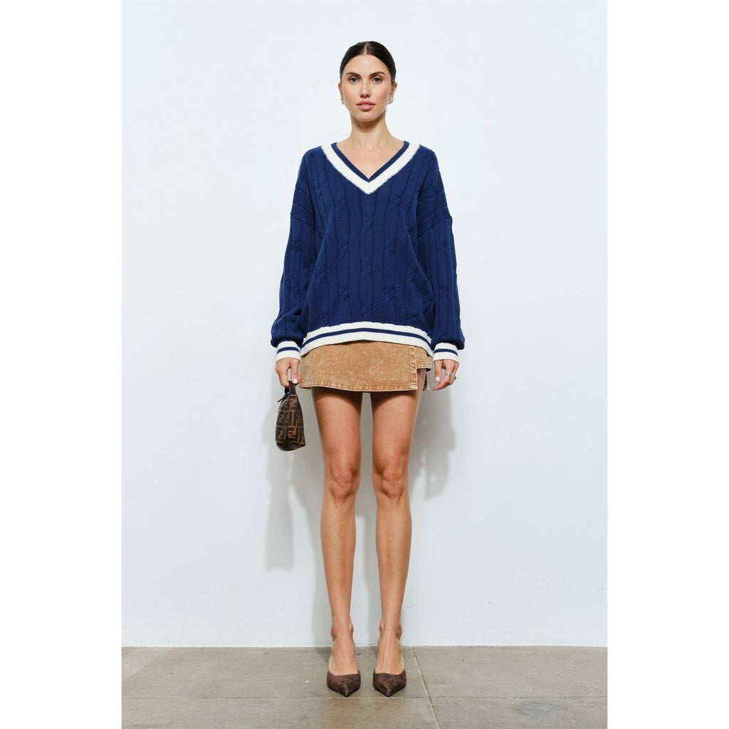 Sutton Varsity Sweater