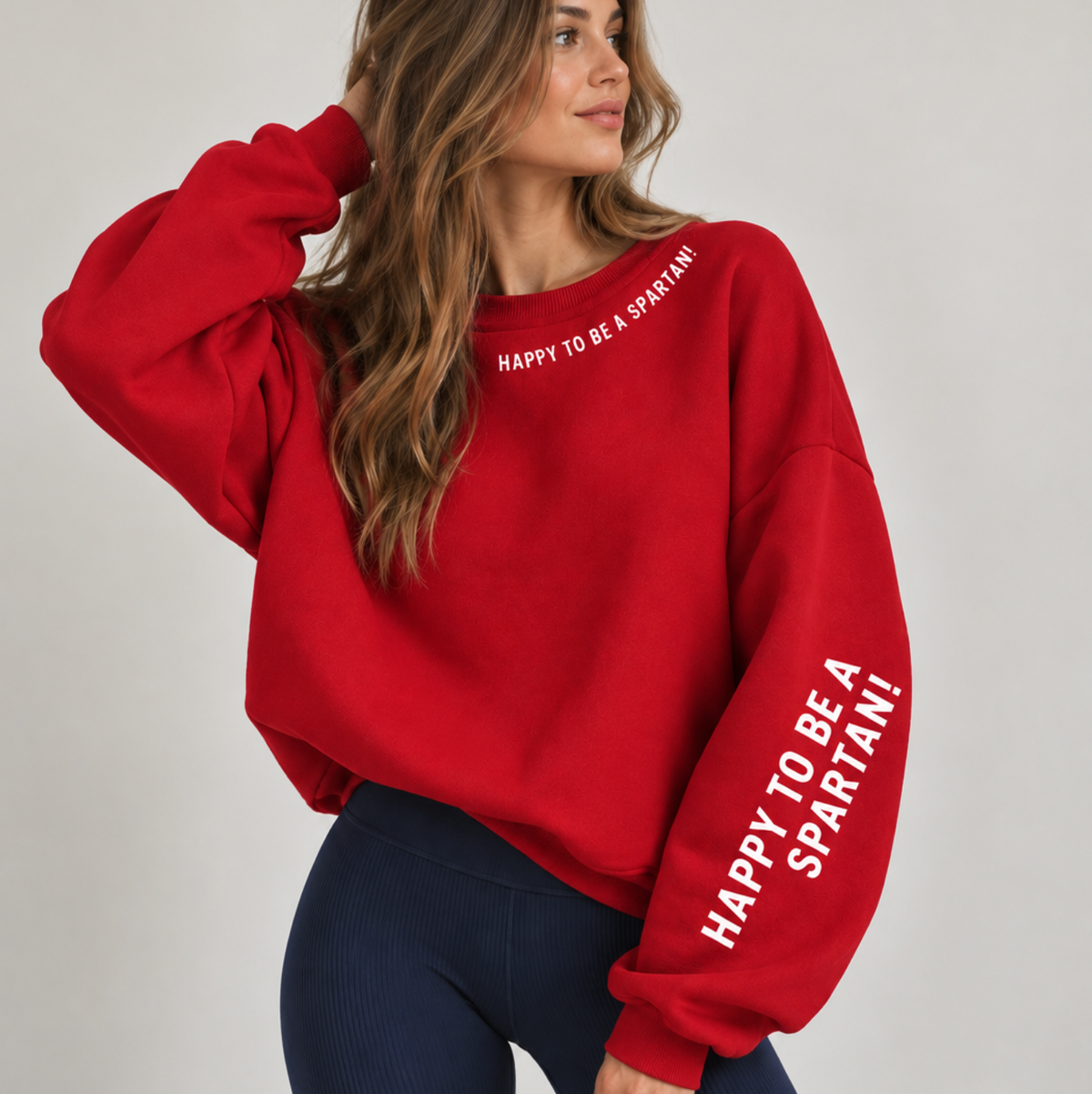 Happy Spartan Sweatshirt