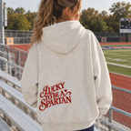 Lucky To Be A Spartan Oversized Hoodie
