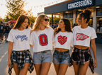 Spartans Pennant Crop Top